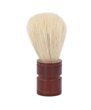 Men's Shaving Brush Facial Hair Shaving Brush Mustache Shaving Brush with Wooden Handle Facial Hair Styling Tool for Men