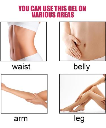 Cellulite Fat Burning Cream Coffee Extract Slimming Cream for Calorie Burn Skin Revitalization and Moisturizing 60g (3 Pack) with Healthy Look - Buy Online on SooperMarket.com