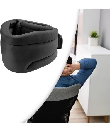 Predolo Cervicorrect Neck Support Foam Pillow - Soft Sponge Neck Brace for Airplanes Black | International Shipping Available - Buy Online on SooperMarket.com