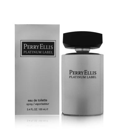 Perry Ellis Platinum Label by Perry Ellis for Men - 3.4 Ounce EDT Spray