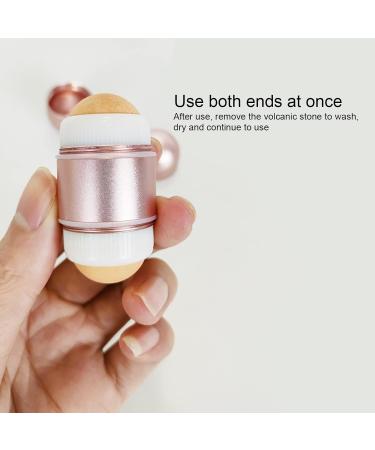 Volcanic Face Roller - 2 in 1 Reusable Facial Tool for Oil Control & Massage - Ideal for Home & Travel - Buy Online on SooperMarket.com