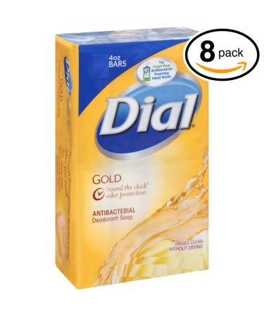 DIAL GOLD 8-4OZ BARS