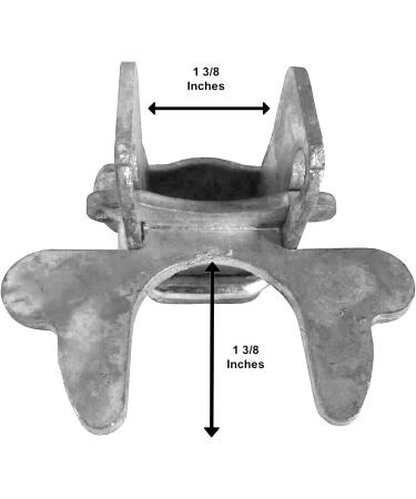 Kennel Gate Latch for Dog Kennels - 1-3/8 Frame - Dog Kennel Panel Frame - Buy Online on SooperMarket.com