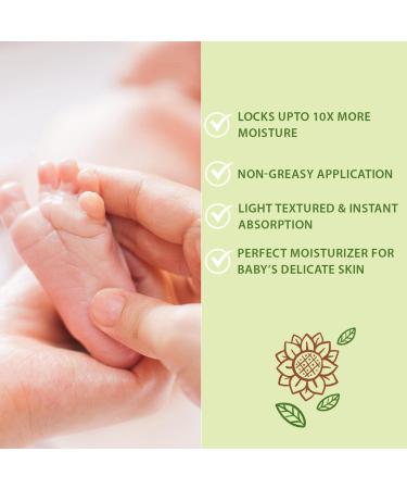 Buy WBM Baby Oil & Lotion Set | 100% Natural Newborn Skin Care with Vitamin E - Moisturizing & Nourishing Essentials - Buy Online on SooperMarket.com