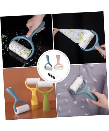 Toddmomy Lint Roller Set Pet Hair Remover for Clothes Cars & Rugs | Sticky Roller for Fuzzy Area Rugs & Cat Hair - Buy Online on SooperMarket.com