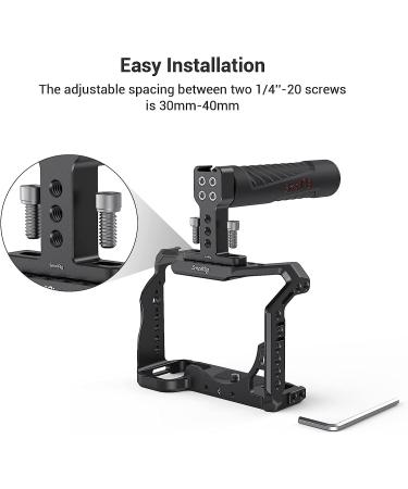 SmallRig Non-Slip Camera Top Handle with Rubber Grip & Shoe Mount - 1446B - Buy Online on SooperMarket.com