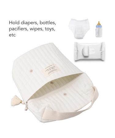 Buy Multifunctional Travel Diaper Bag - Stylish & Spacious Baby Bag for Bottles Wipes & Pacifiers | International Shipping Available - Buy Online on SooperMarket.com