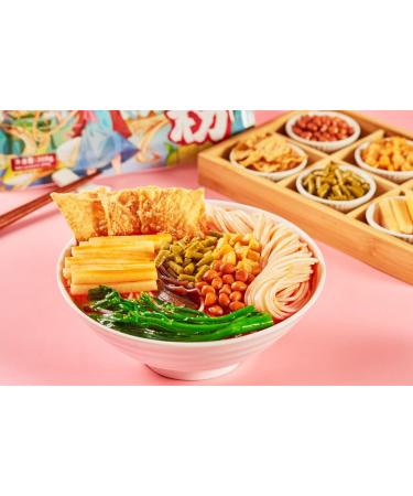 Liuzhou Specialty Rice Noodles308g/bag Spicy noodles Hot and sour noodles instant rice noodles delicious spicy rice noodles vermicelli snacks specialty food (10bags) 1.00 g (Pack of 1) - Buy Online on SooperMarket.com