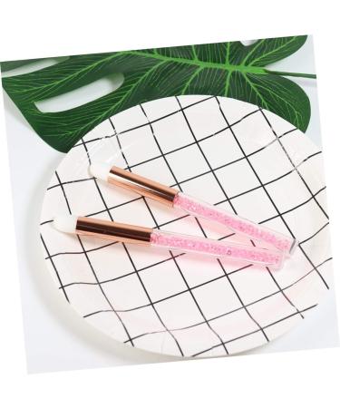 Beavorty 2Pcs Eye Shadow Brush Women Eyeshadow Brush Salon Makeup Tool Pink - Buy Online on SooperMarket.com