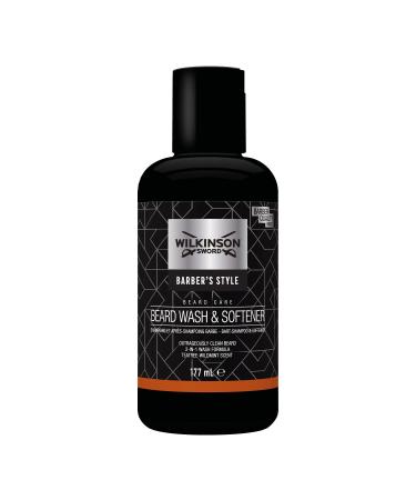 Wilkinson Sword - Barber's Style For Men | Beard Wash & Softener | 177ml Single