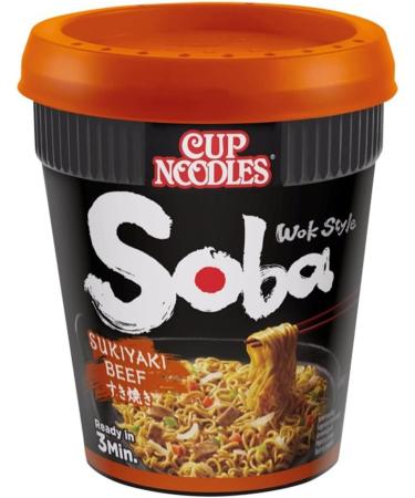 CNMART Nissin Soba Cup Mixed Assorted Flavours (12 Cups) - Buy Online on SooperMarket.com