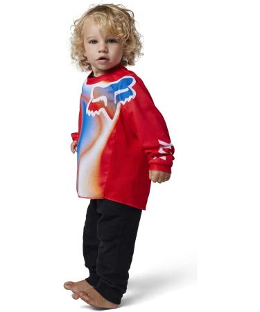 Fox Racing Unisex Kids 180 Toxsyk Jersey Shirt - M Red | Buy Internationally - Top Quality & Style - Buy Online on SooperMarket.com