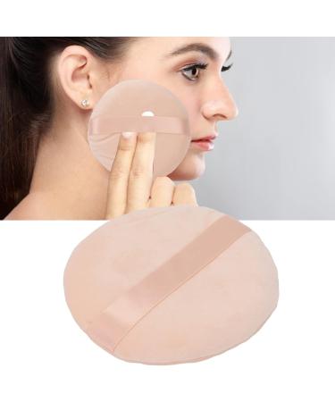 Powder Puff Wet and Dry Washable Soft Swansdown Large Round Loose Powder Puff for Makeup (Skin Color) - Buy Online on SooperMarket.com