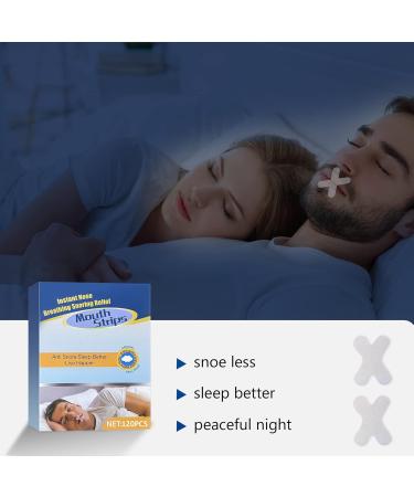 Mouth Tape for Sleeping & Snoring - 120Pcs - Reduce Snoring & Improve Sleep Quality - Buy Online on SooperMarket.com