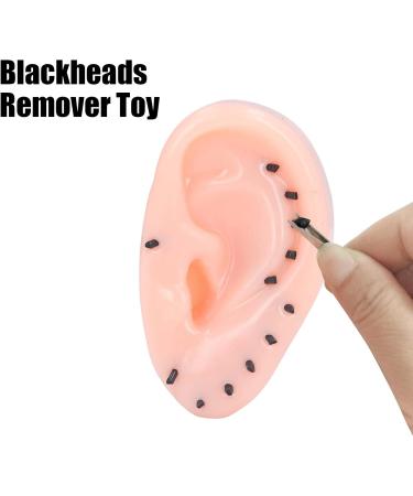 Blackheads Remover Toy TPE Stress Relief Ear Blackheads Remover Toy Reusable Simulation Type Remover Blackhead Ear Shaped Toy - Buy Online on SooperMarket.com