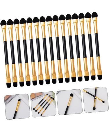 MUSISALY 15pcs Eye Shadow Brush Makeup Accessories Double Sided Makeup Brush Eyeshadow Fiber - Buy Online on SooperMarket.com