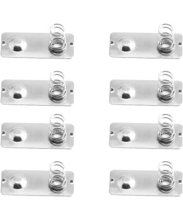 Buy Heyiarbeit 50pcs AAA Battery Spring Plate - Positive to Negative Conversion Contact 21mmx9mm - High Quality Nickel Plated - Ideal for Electronics Projects - Buy Online on SooperMarket.com