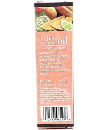 Cuccio Naturale Revitalizing Cuticle Oil - Mango & Bergamot - 15ml (1/2oz) - Buy Online on SooperMarket.com