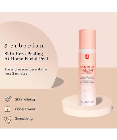 Erborian Skin Hero Facial Peel Mask - White Ginseng Reduces Pores & Fine Lines Korean Skincare 1.8 Oz - International Shipping Available - Buy Online on SooperMarket.com