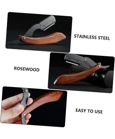 Angoily Women's Mustache Riser & Face Hair Razor - 3 Pcs Manual Folding Razor for Effortless Grooming - Buy Online on SooperMarket.com