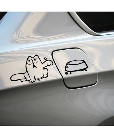 NyxSeat 4 Funny Cat Car Stickers - Unique Designs International Shipping for All Cars - Buy Online on SooperMarket.com
