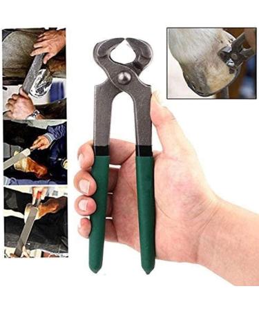 iksya Horse Hoof Nippers Trimmer - Professional Horse Farrier Tool Trimming Shears Nail Clippers for Goats Sheep Pigs Cattle Horses with Rubber Grip (Color : Green) - Buy Online on SooperMarket.com