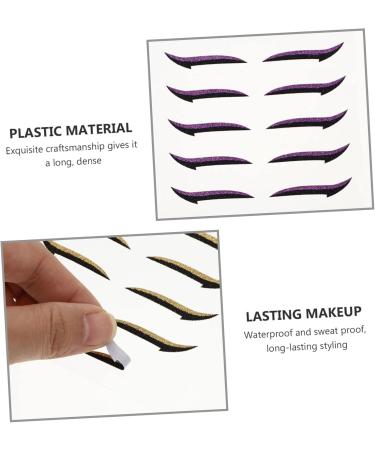 Didiseaon 240 Pairs Eyeliner Eyelid Tape Stickers Eye Makeup Double Eyelid Adhesive Tape Plastic - Buy Online on SooperMarket.com