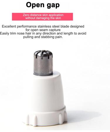 4-in-1 Women's Electric Hair Remover | Rechargeable Body Hair Removal & Grooming Set - Trimmer for Nose Lip Eyebrows & Face - Buy Online on SooperMarket.com