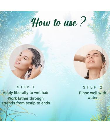Biotique Bio Kelp Fresh Growth Protein Shampoo 800ml - Nourish & Strengthen Hair | International Shipping Available - Buy Online on SooperMarket.com