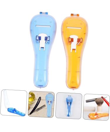 Plafope Razor Storage Box - Travel Case Holder for Men's Razors & Shavers | 2-Pack Durable Organizers - Buy Online on SooperMarket.com