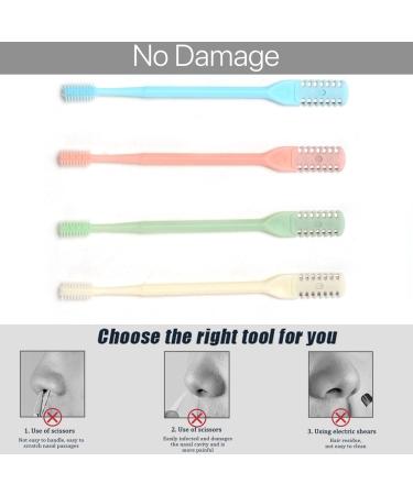 VANANA Nasal Hair Cutter - Manual 360 Nose Hair Trimmer for Men & Women | Double-Sided Head & Storage Box | 12-Piece Multicolor Set - Buy Online on SooperMarket.com