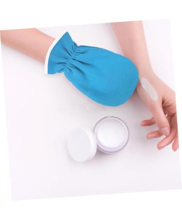 Gogogmee 1 Pair Exfoliating Sleep Gloves for Dry Hands Exfoliating Mitts Hand Spa Gloves Psoriasis Gloves Hand Care Gloves Gel Spa Gloves Black Gloves Beauty Care Gloves Polyester - Buy Online on SooperMarket.com