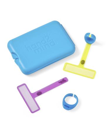 Learning resources fingerfocus reading aids aids for reading and writing weakness ADHD aids colorful fields as a reader frame reading aid for children (1-pack) from 3 years of individual sentence