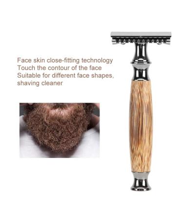 Portable Safety Razor for Men - Manual Shaver & Detachable Beard Trimmer for Home & Salon Use - Buy Online on SooperMarket.com