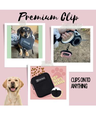Purrfects Pink Dog Treat Pouch with Clip - Training and Storage Solution for Dog Treats - Buy Online on SooperMarket.com