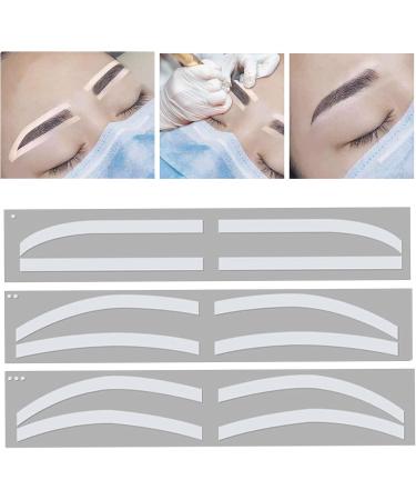 Silicone Disposable Eyebrow Stencil Kit for Microblading - Hygienic & Easy to Use - Buy Online on SooperMarket.com