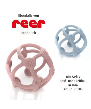 Reer Bite&Play Teething & Grasping Ball for Babies | Blue Teething Ring & Toy for Toddlers - Perfect Gift! - Buy Online on SooperMarket.com