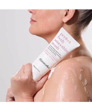 THISWORKS Perfect Smoothing Face & Body Wash - Exfoliating Resurfacing Cleanser 6.7oz | International Shipping Available - Buy Online on SooperMarket.com