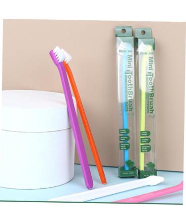 VILLCASE Puppy Toothbrush 6pcs Portable Pet Toothbrush Dog Toothbrushes Dog Toothbrush and Toothpaste Puppy Pet Brush Care - Buy Online on SooperMarket.com