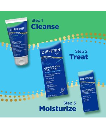 Differin Acne Treatment Gel 45g | Effective Acne Solution & Clear Skin - Buy Online on SooperMarket.com