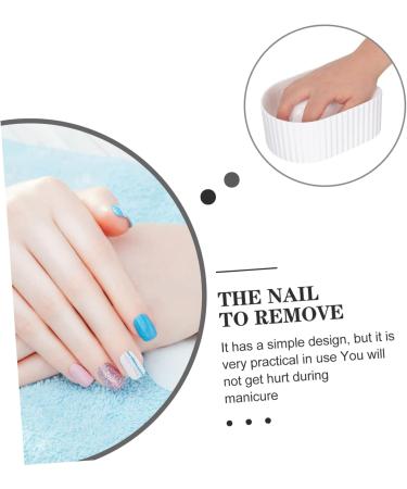 HAPINARY Manicure Hand Soak Bowl Nail Soak off Bowl Acrylic Manicure Bowl Hand Soaking Bowls Nail Removal Bowls Nail Salon Supplies Manicure Tool Nail Soak Bowl Nail Art Remover Bowl - Buy Online on SooperMarket.com