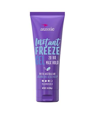Aussie Instant Freeze Gel Maximum Hold 7 oz ( Pack of 2)