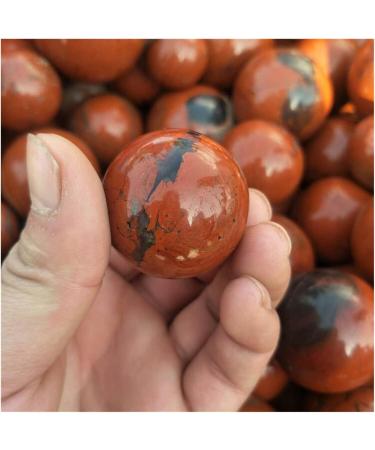 Natural Crystal Rough Ornament 1pc Natural Crystal Spheres Stone Decorations Arts Crafts Red Jasper Ball for Fengshuifor Fengshui Decoration Gift Decoration 1pc 40-50mm - Buy Online on SooperMarket.com
