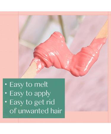 500g Rose Hard Wax Beads for Hair Removal - Unisex Wax Beans for Smooth Skin - Buy Online on SooperMarket.com