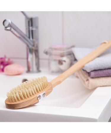 SIDCO Wooden Bath Brush | Back Brush & Sauna Massage Brush for Exquisite Relaxation | International Shipping - Buy Online on SooperMarket.com