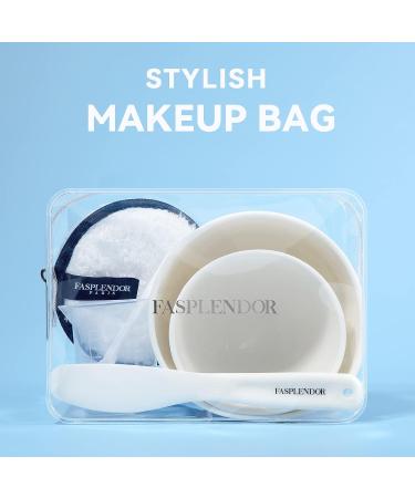 8-in-1 Face Mask Mixing Bowl Set with Silicone Brush - Spa Quality DIY Mask Tool Kit - Buy Online on SooperMarket.com