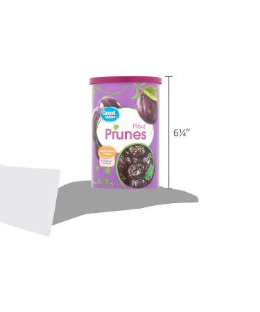 18 Oz Great Value Pitted Dried Prunes - Pack of 3 | High Quality, Delicious Snack - Buy Online on SooperMarket.com