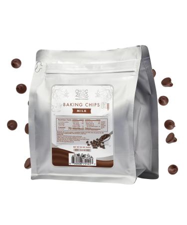 ChocZero Baking Chips - Milk Chocolate - 20 Ounce (Pack of 1)