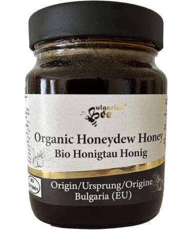 Organic Raw Black Forest Bee Honey - 450g Oak Forest Honeydew from Aphids - Buy Online on SooperMarket.com