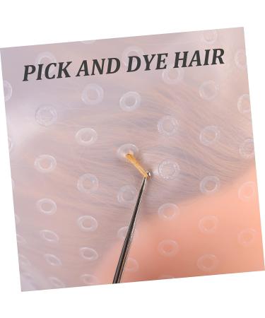 Beavorty 2 Sets Hair Coloring Set Crochet Hats Scrub Set Household Tools Highlight Hat Hair Dye Cap Hair Dye Cap with Holes Hair Dyeing Cap Hairdressing Tools Hair Staining Hair Cap Frosted - Buy Online on SooperMarket.com